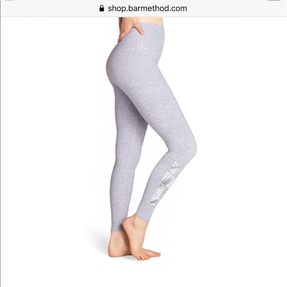 The Bar Method Beyond Yoga Spacedye Leggings